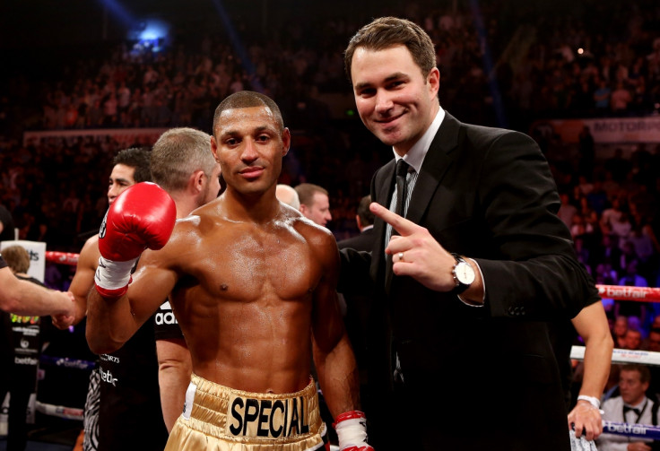 Kell Brook and Eddie Hearn