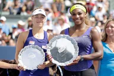 Angelique Kerber and Serena Williams