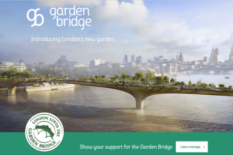 Garden Bridge project in London