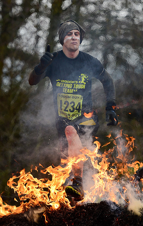 Tough Guy Wolverhampton 2016: Adrenaline junkies brave mud, fire and