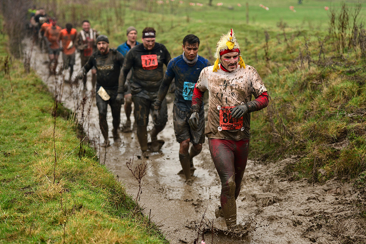 Tough Guy Wolverhampton 2016 Adrenaline junkies brave mud, fire and
