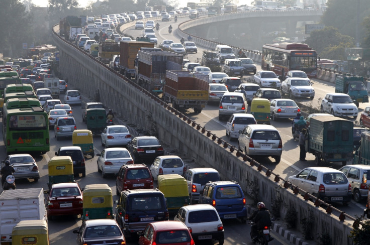 Traffic jam India