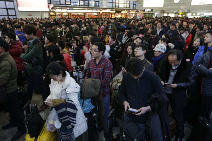 Lunar New Year rush, China