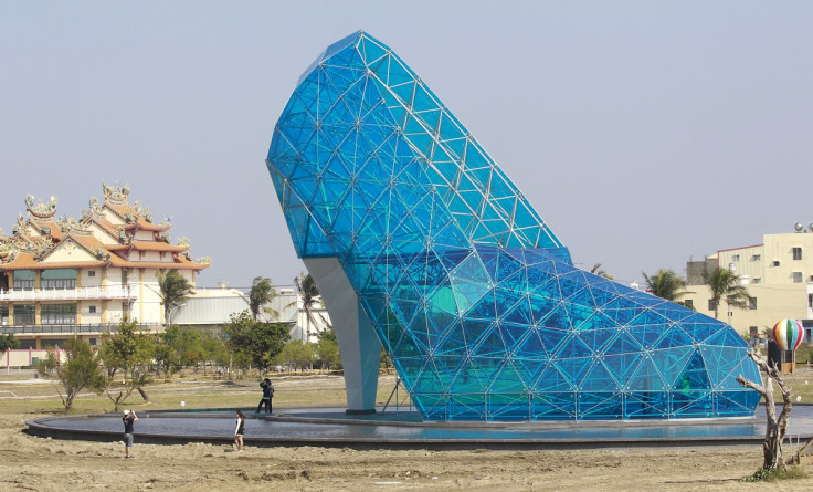 Giant Glass Shoe