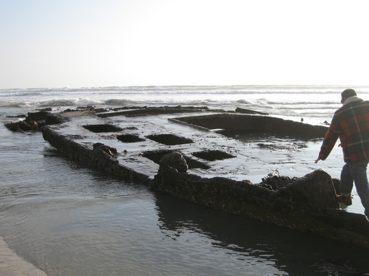 California: Wreckage of Prohibition 'sin ship' SS Monte Carlo emerges from  sand thanks to El Nino storms | IBTimes UK