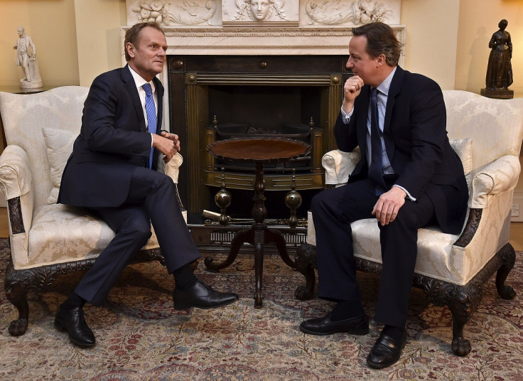 Donald Tusk and David Cameron