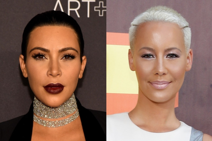 Kim Kardashian and Amber Rose