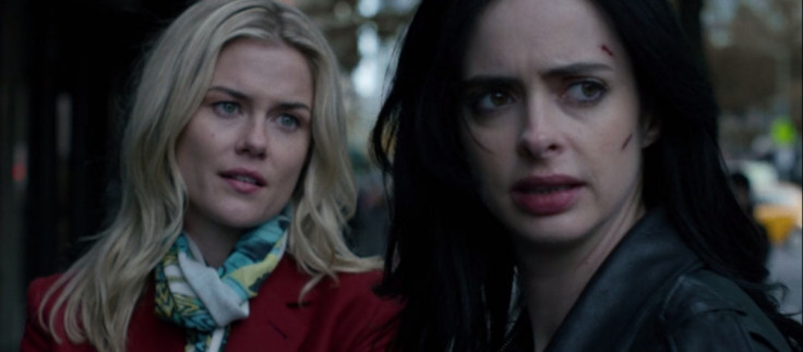 Trish Walker and Jessica Jones