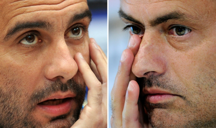 Pep Guardiola Jose Mourinho