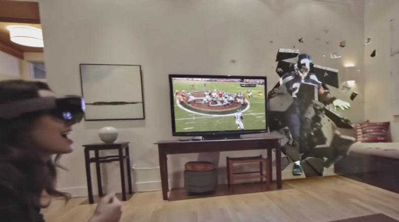Microsoft HoloLens NFL Super Bowl