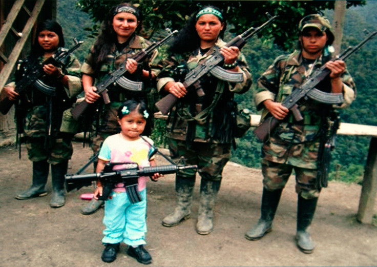 FARC female fighters