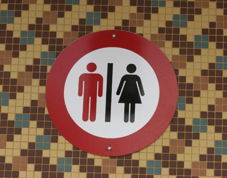 Male and female toilets