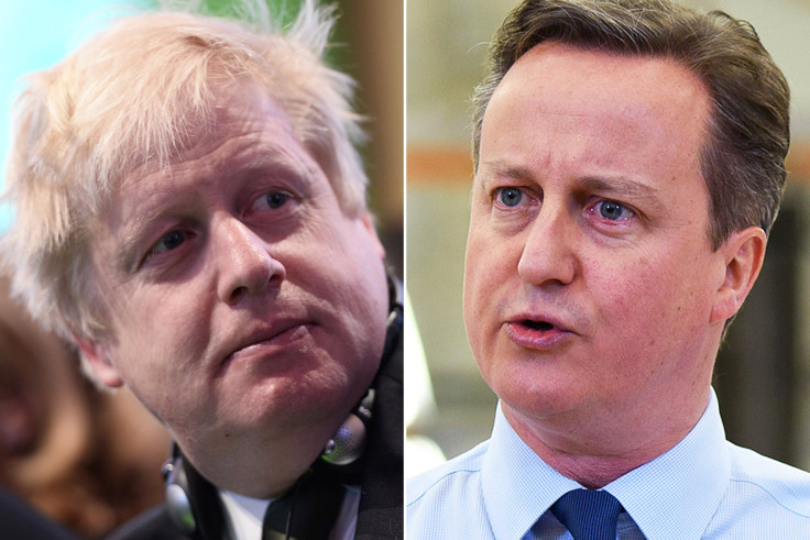 Boris Johnson David Cameron