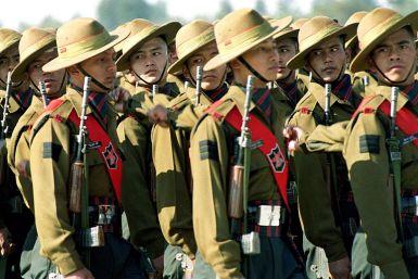 Gurkha regiment in India