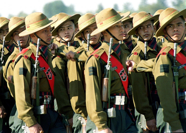 Gurkha regiment in India