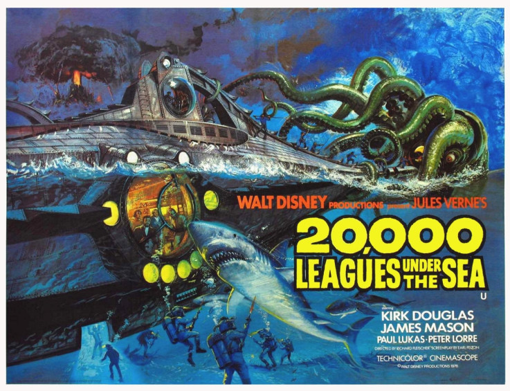 20,000 Leagues Under The Sea movie poster
