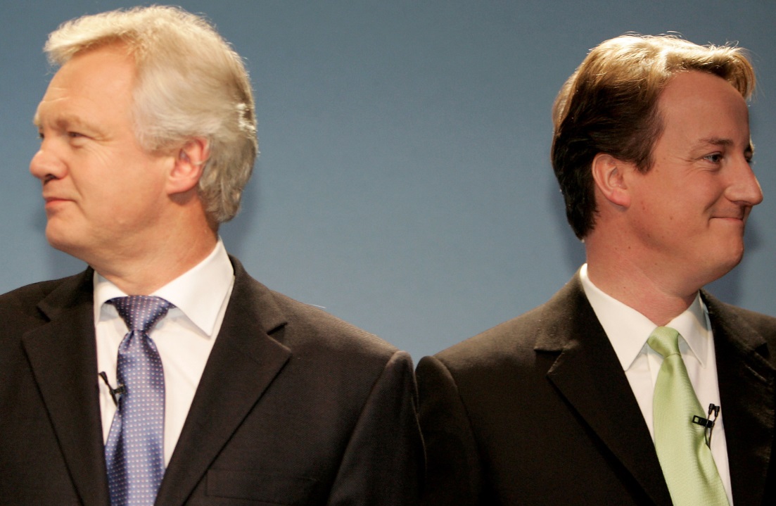 David Davis and David Cameron