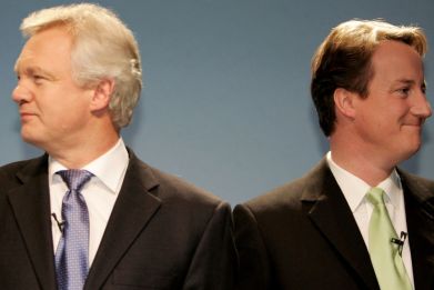 David Davis and David Cameron
