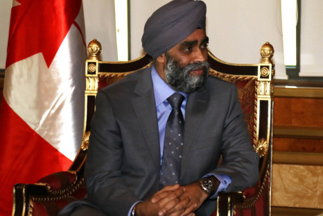Canada defence minister Harjit Sajjan