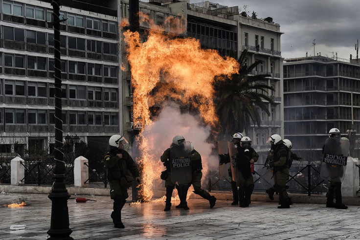 Greece economy strike