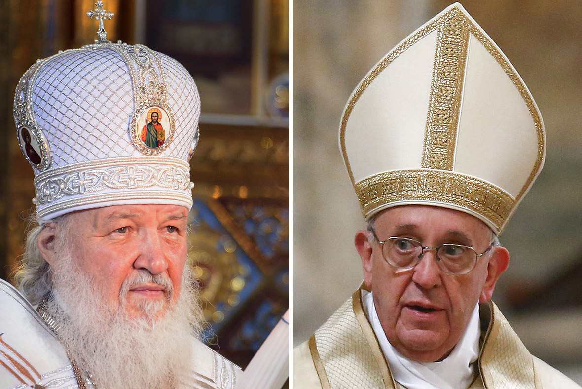 Patriarch Kirill Pope Francis