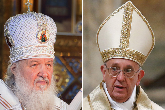 Patriarch Kirill Pope Francis