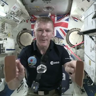 Astronaut Tim Peake to watch Six Nations England rugby match live from the ISS