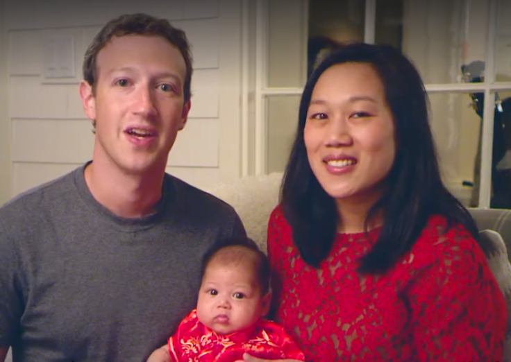 Mark, Priscilla and Maxima Zuckerberg