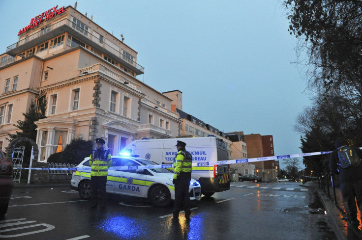 Dublin Police at the Regency Hotel