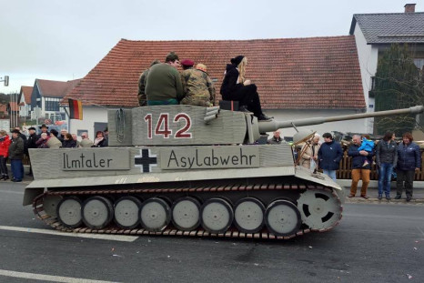 The tank marked with Balkenkreutz