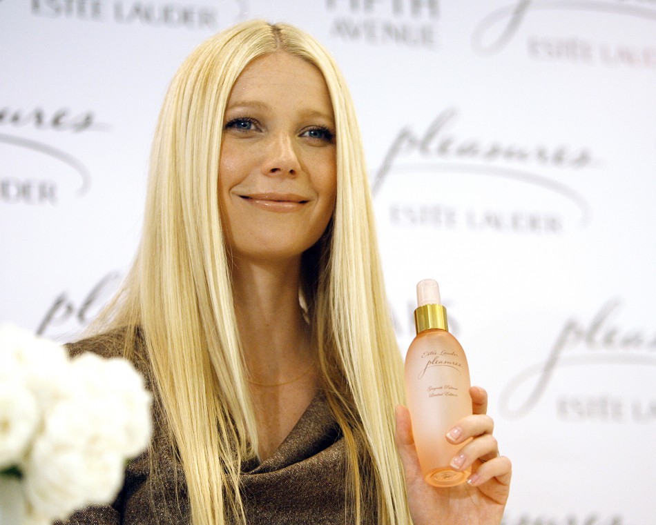 Actress Paltrow presents Estee Lauder039s Pleasures by Gwyneth Paltrow in Beverly Hills