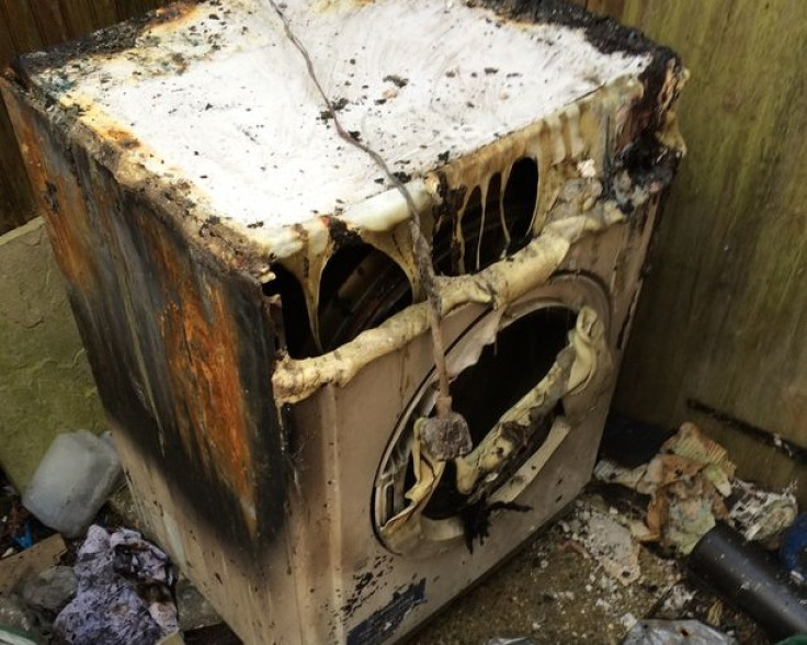 Indesit tumble dyer fire