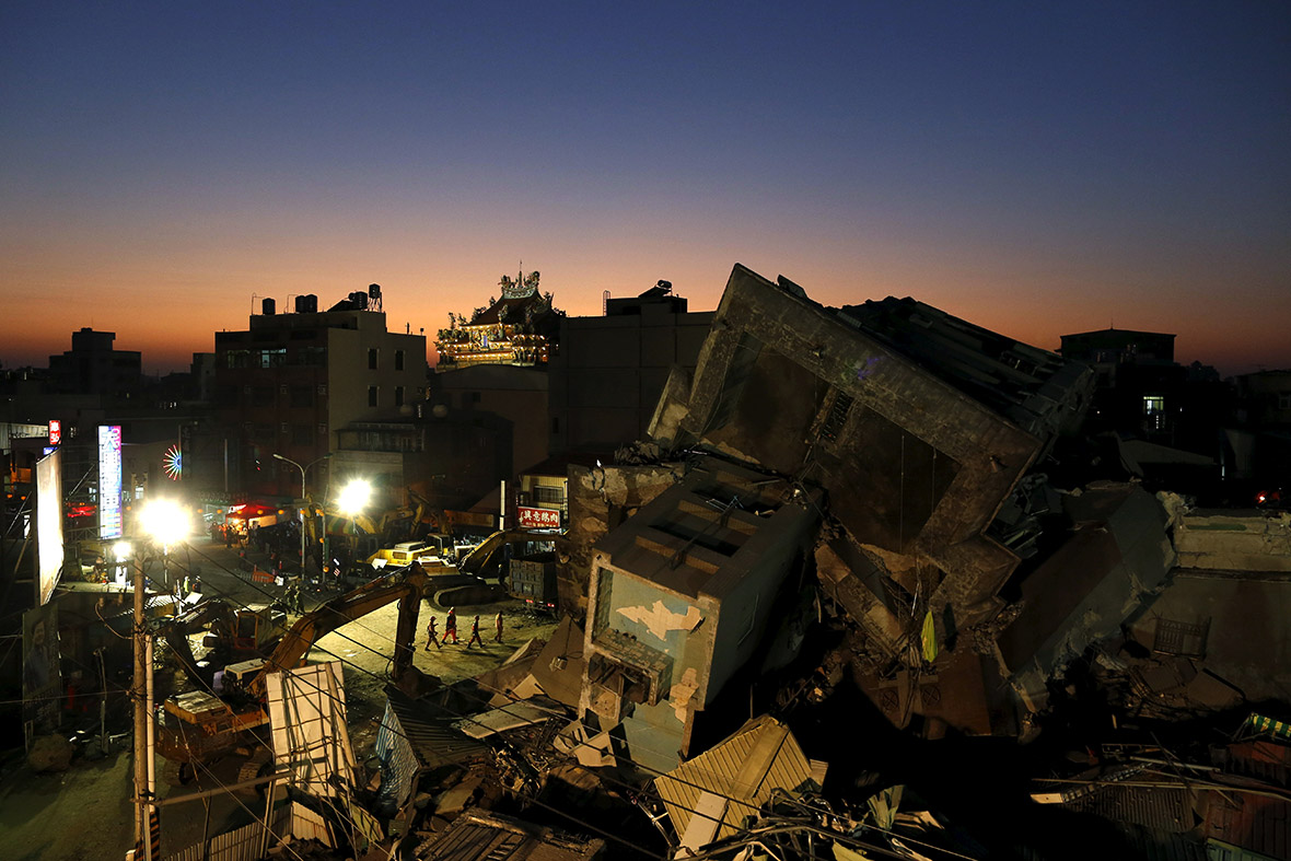Taiwan Earthquake Powerful Photos Show Scale Of Devastation In Tainan 