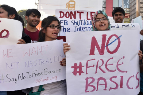 Free Basics protest in India
