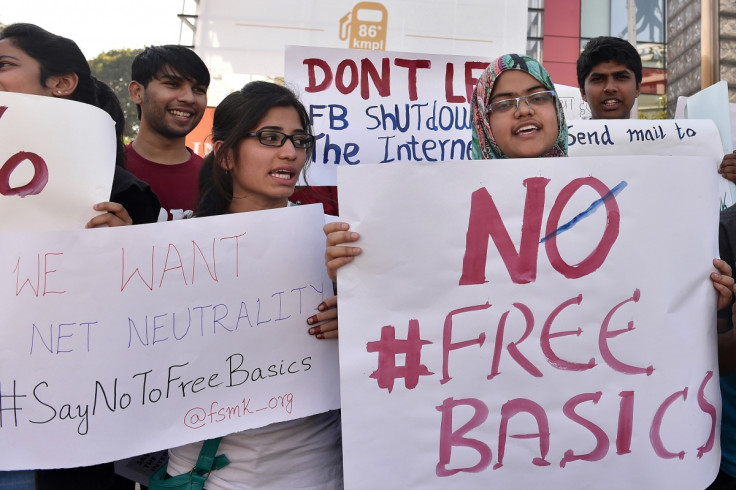 Free Basics protest in India