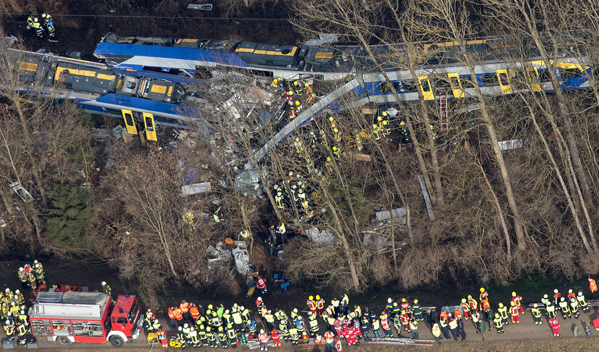 Germany train crash