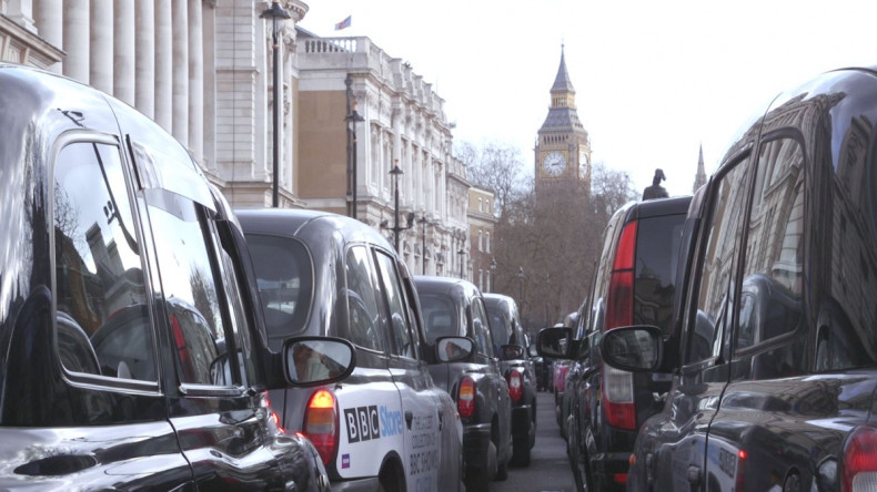 London black cab protest