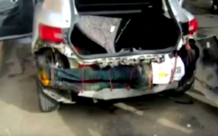 migrant car bumper