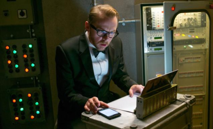 Simon Pegg in Mission Impossible Rogue Nation