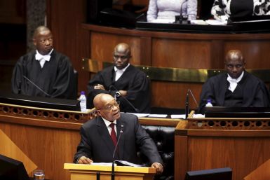 South Africa Jacob Zuma heckled