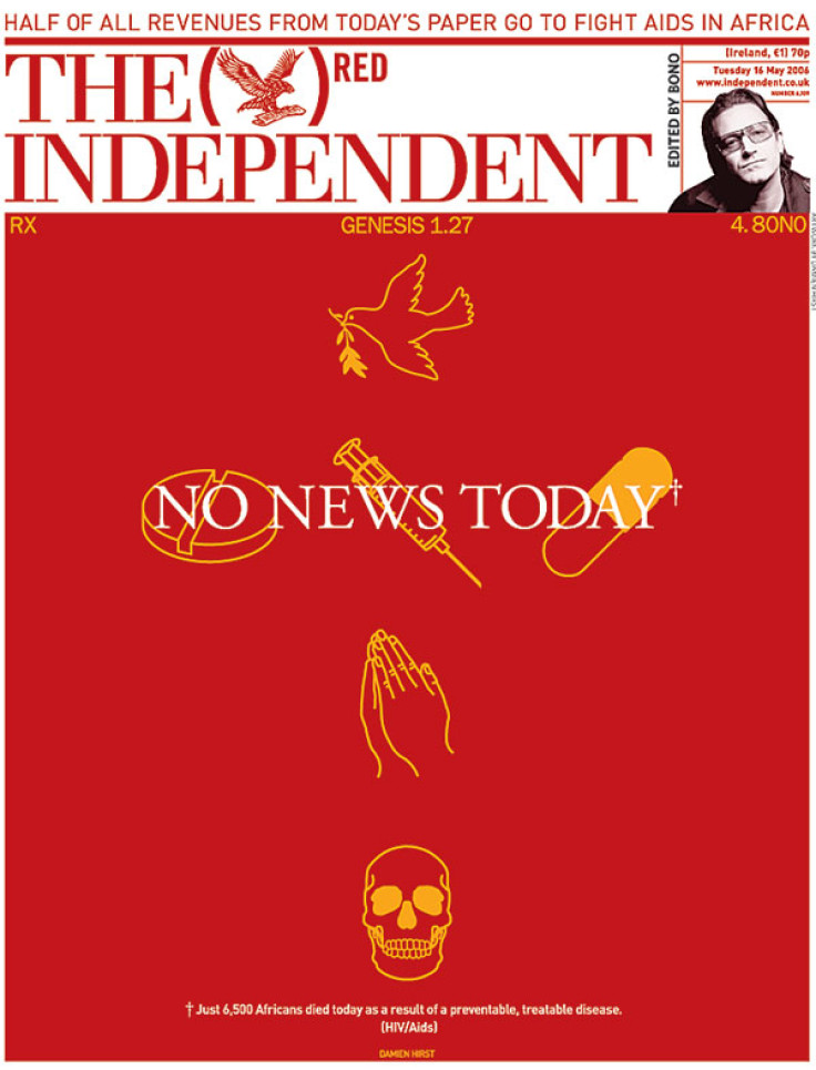 The independent damien hirst