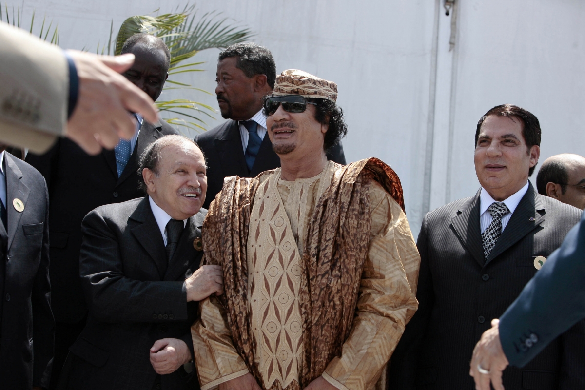 Gaddafi Ben Ali Bouteflika