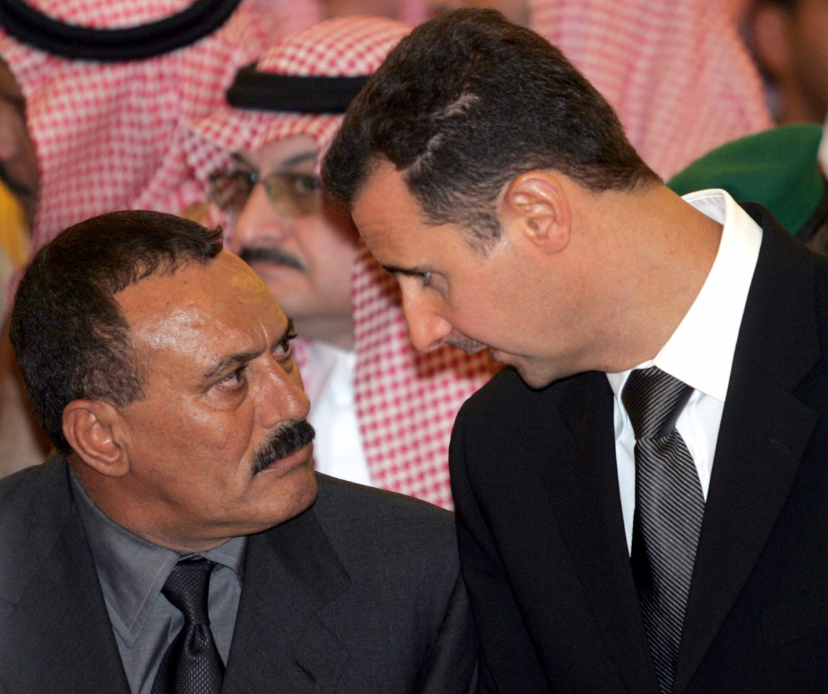 Bashar al-Assad Ali Abdullah Saleh