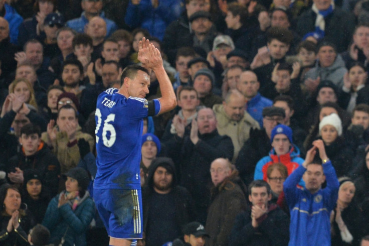 John Terry walks off