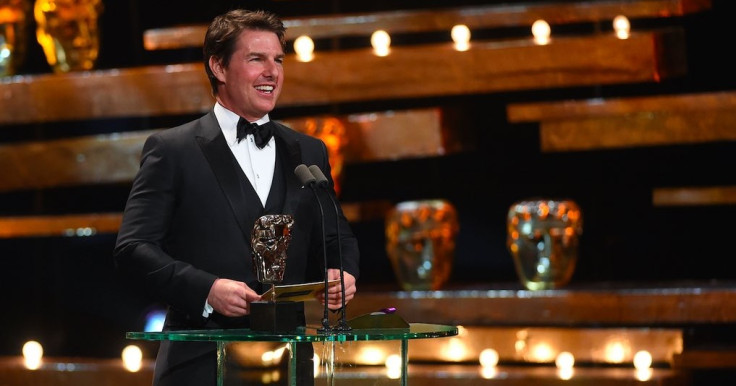 Tom Cruise at the Baftas 2016