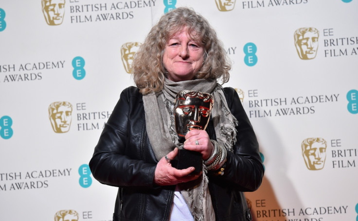 Jenny Beavan at the Baftas 2016