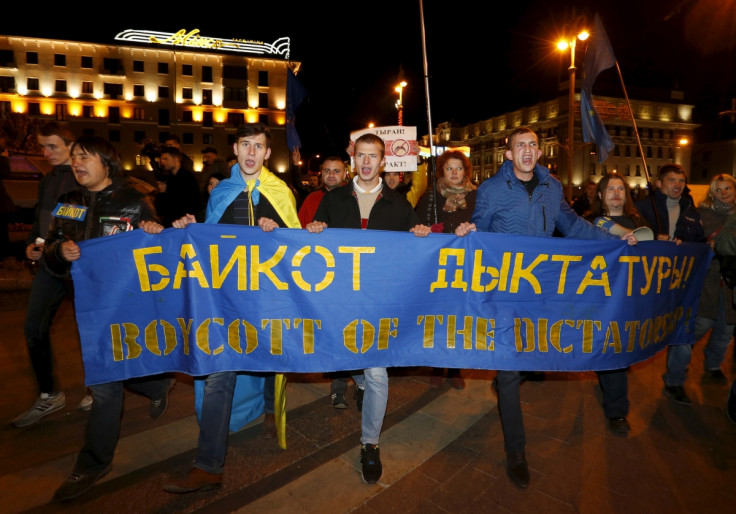 Belarus election protest