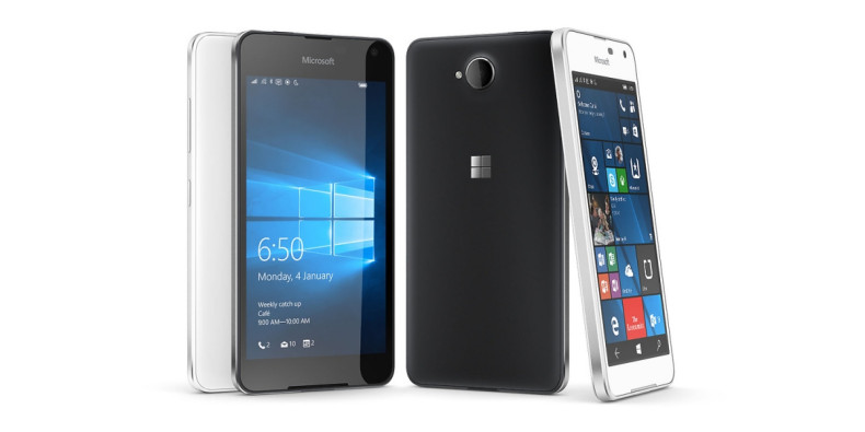 Microsoft Lumia 650 with Windows 10