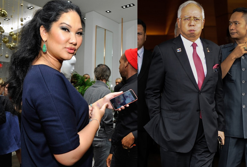 Kimora Lee Simmons and Najib Razak