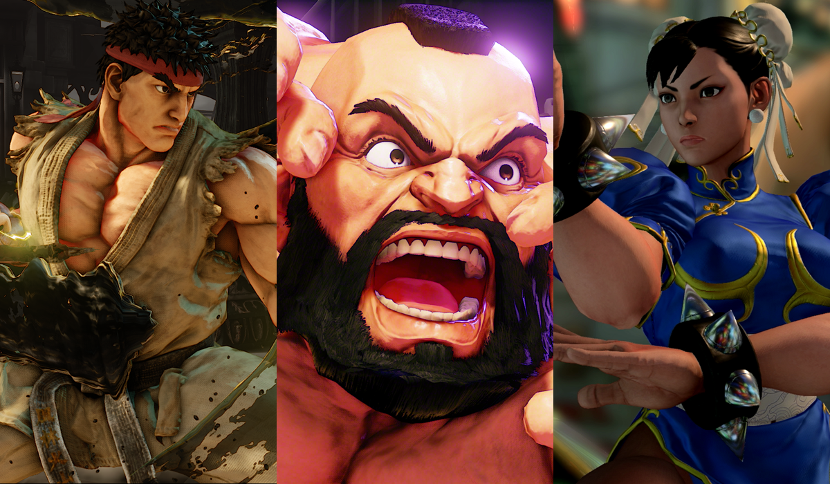 Street Fighter 5 Ryu Ken Chun Li And Other Iconic Fighters Through The Ages